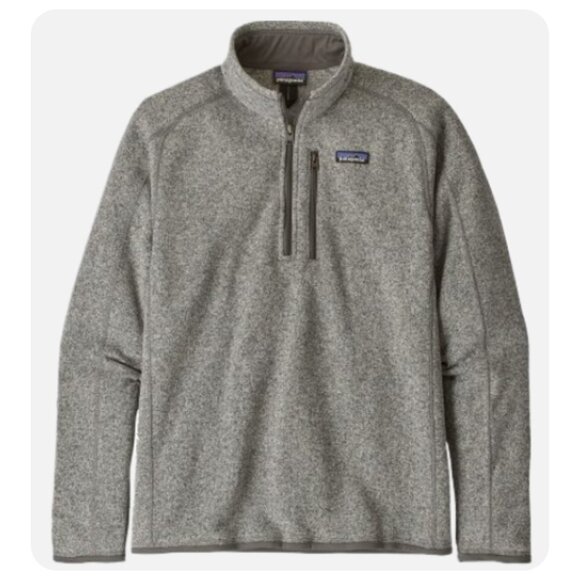 Patagonia Grey Quarter Zip Better Sweater sz L - Picture 1 of 8